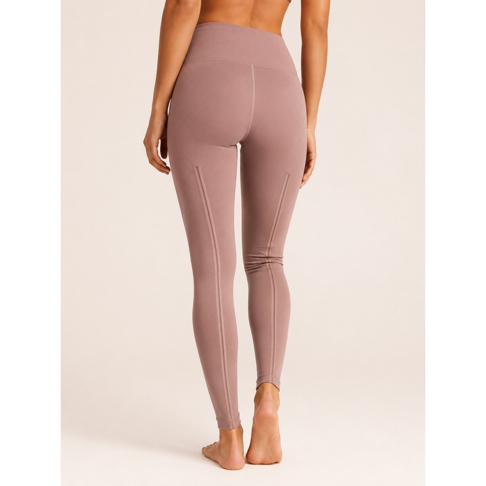 Alo Yoga Dash High Waist Leggings Smokey Quartz Mauve Sml Balletcore Pilates Gym